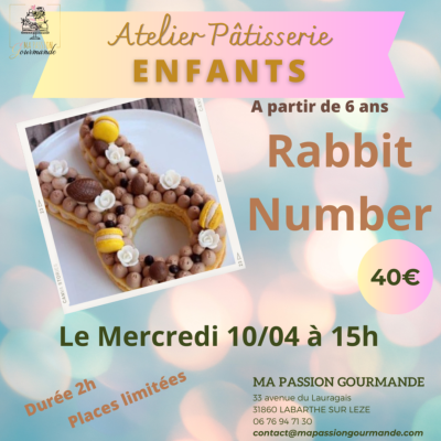 Atelier Pâtisserie Enfant - Rabbit Number