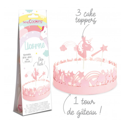 Déco gâteau licorne