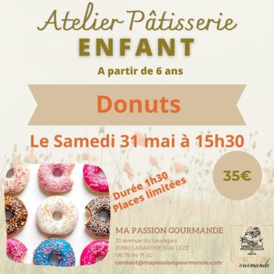 Atelier Pâtisserie -Enfant - Donuts