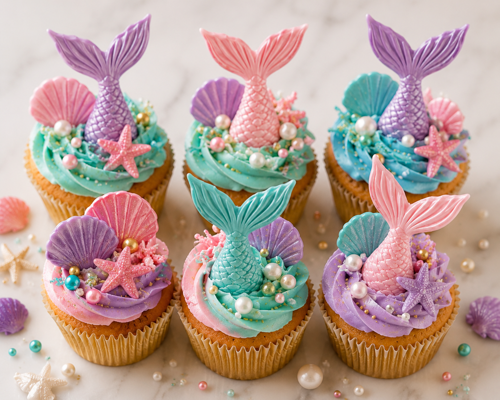 Atelier Enfant | Cupcake Sirènes & Coquillages